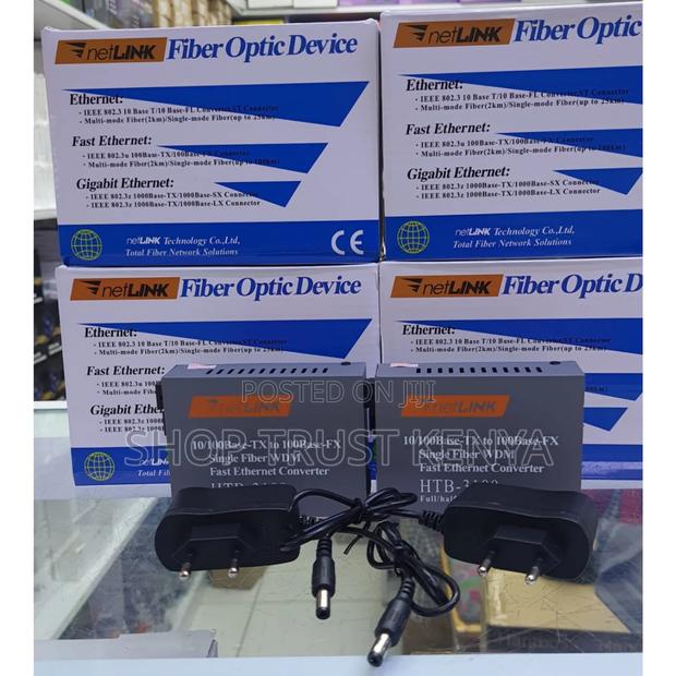Netlink Fiber Media Converter 100base Single - main view