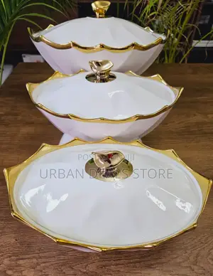 3pcs Modern Serving Dishes