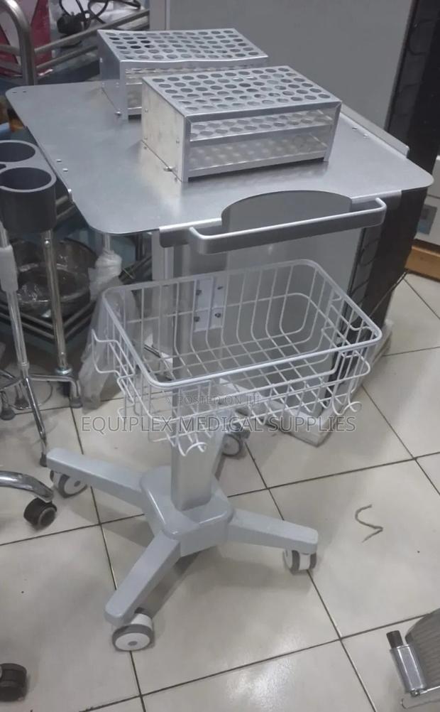 New Metallic Ultrasound Trolley / Ultrasound Stand