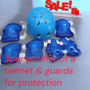 Protective Helemet And Protective Guard For Kids