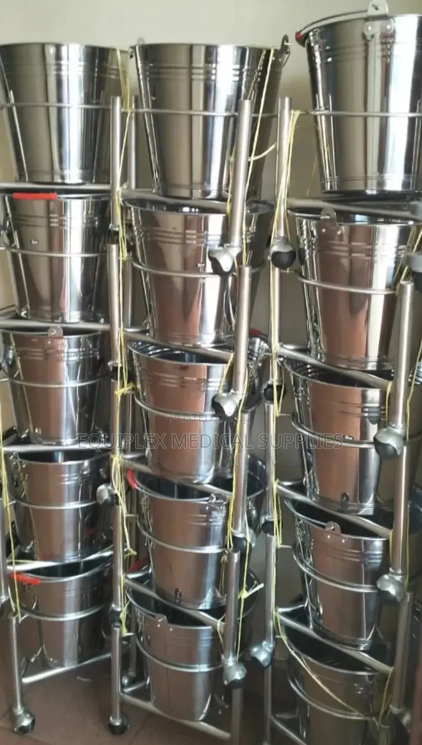 Stainless Steel Big Kick Buckets / Theatre Kick Bucket