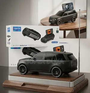 Solar Range Rover Car Speaker:Caston St-C200 Wireless Usb Fm Aux Radio