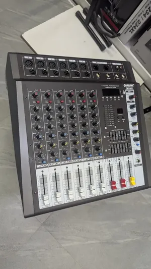 Yamaha 6 Channels Powered Mixer Usb and Bluetooth Enabled 1000w Output
