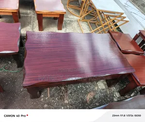 Modern Mahogany Office/ Home Coffee Table