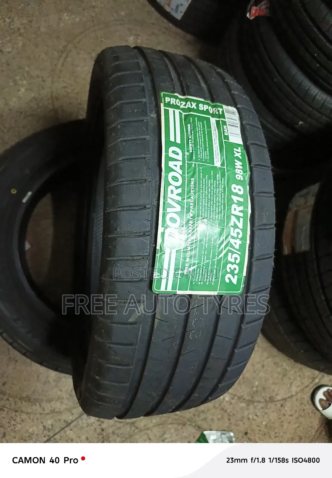 235/45zr18 Dovroad