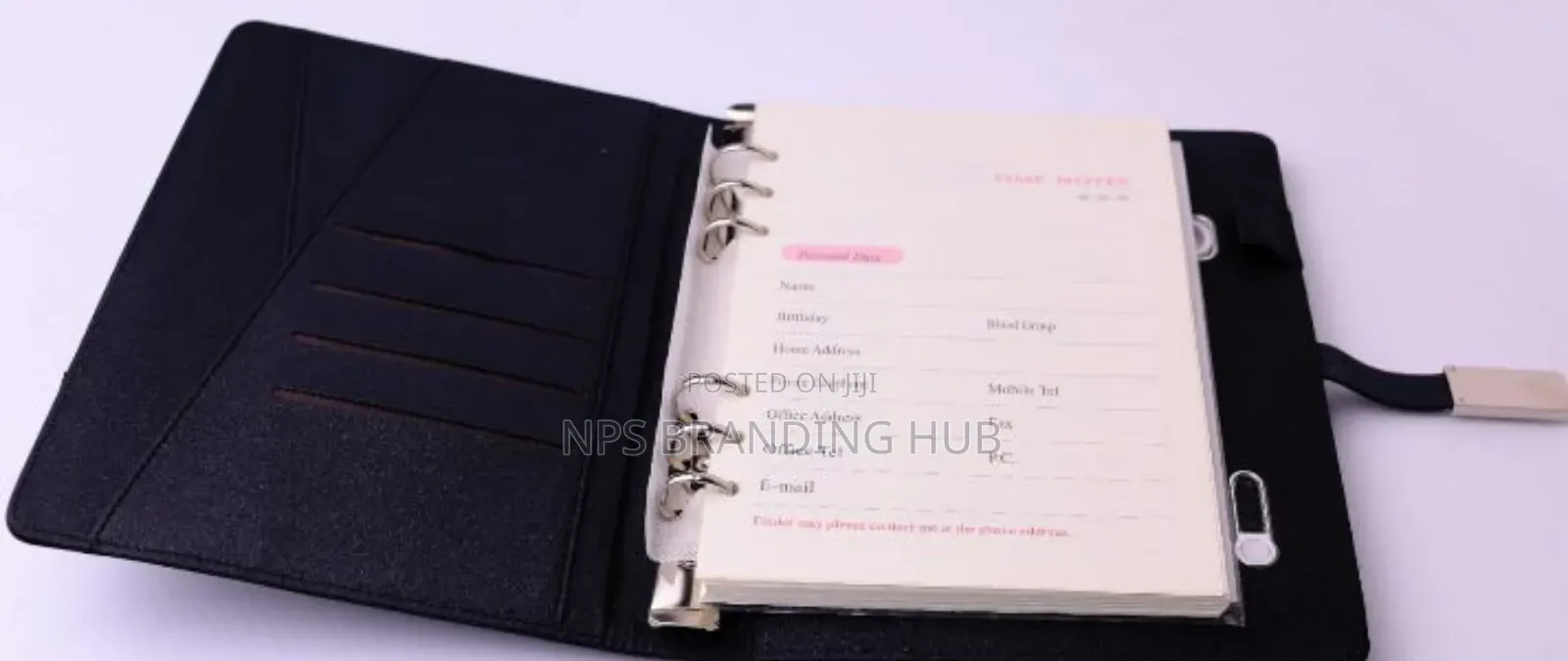 Notebook ,Pen, iPhone Output Cable, Android Output Cable