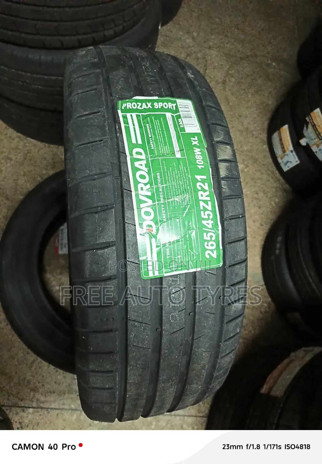 265/45zr21 Dovroad