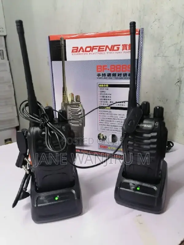 New Baofeng Bf-888s Walkie Talkie Long Range Portable Radio