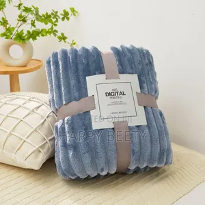 Fluffy Coral Velvet Throw Blanket