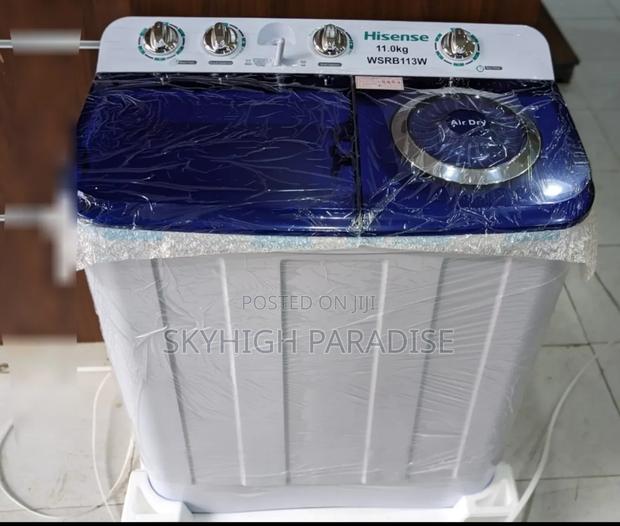 *Hisense Twin Tub Top Load Semi Automatic Washing Machines - main view