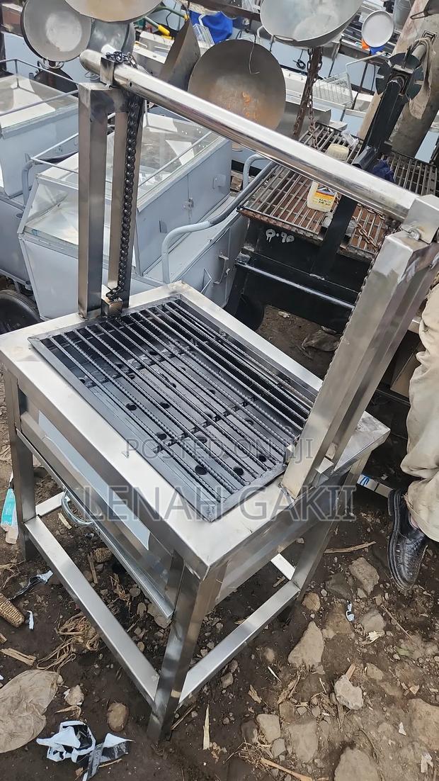 Stainless Steel Charcoal Grill - thumbnail 2