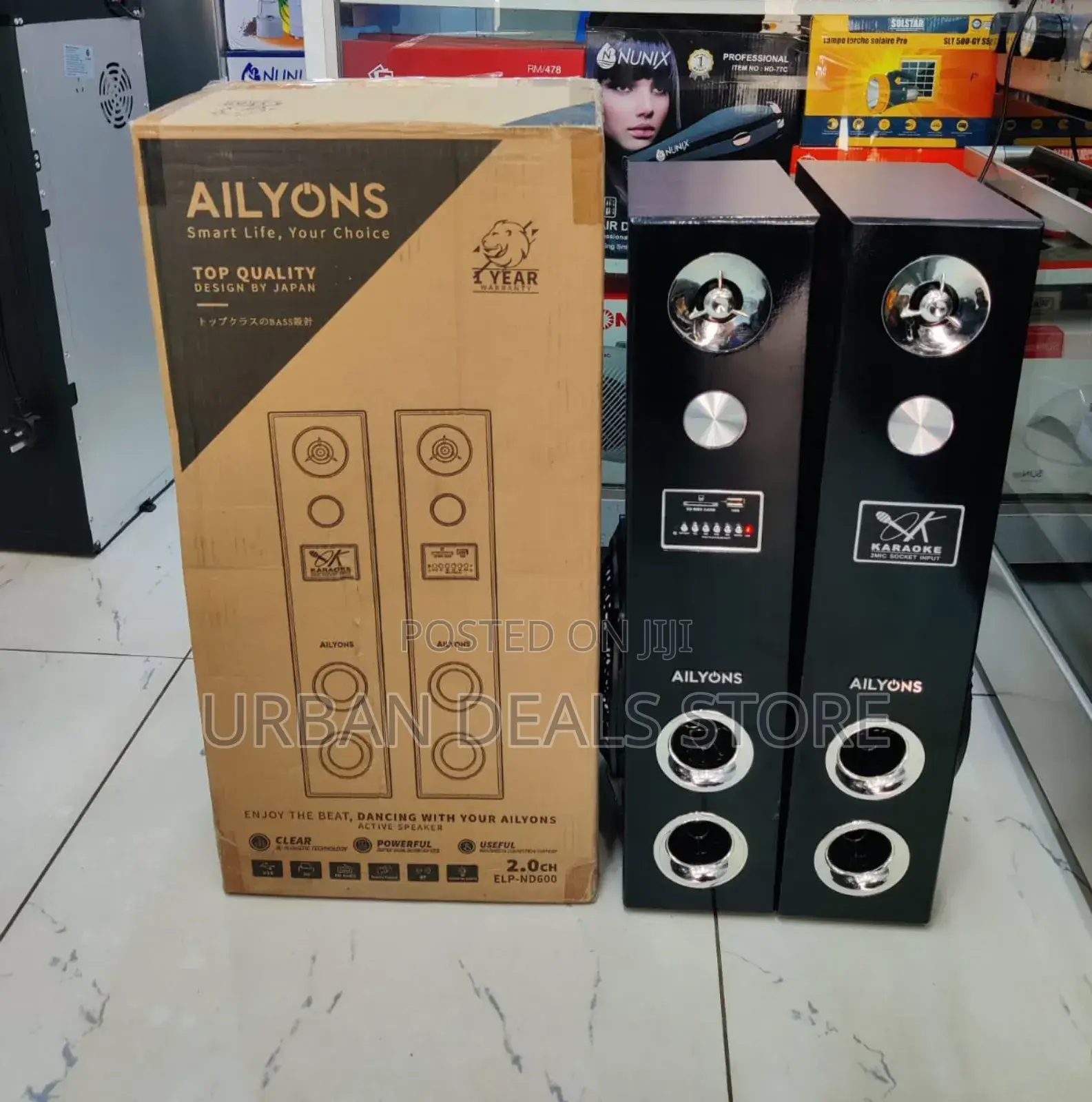 Ailyons Double Speaker System Elp Nd600