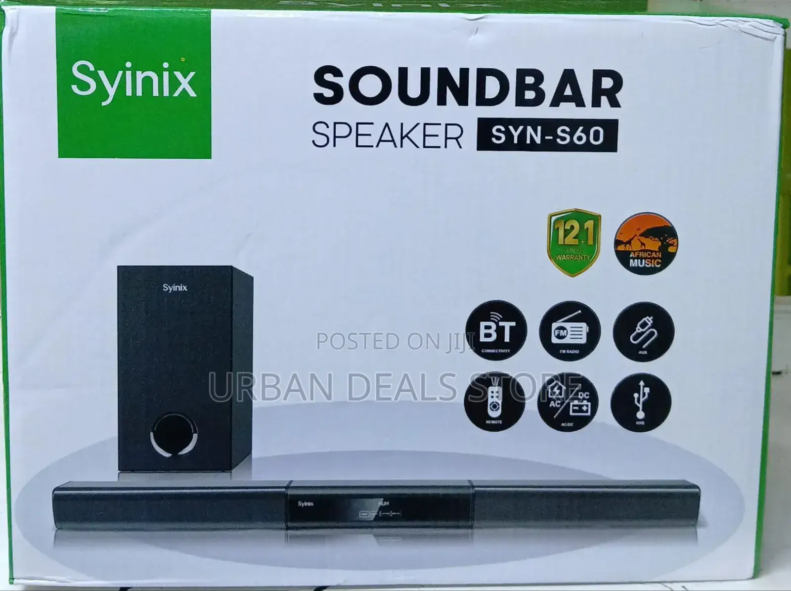 Synix Soundbar System 
Syn -S60