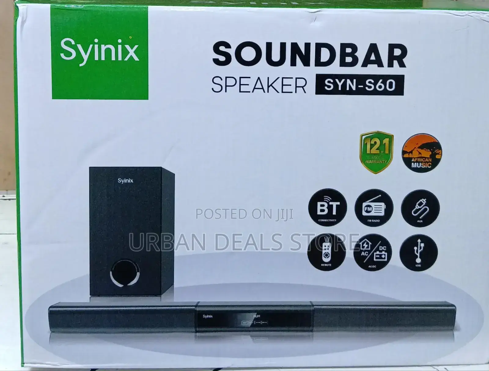 Synix Soundbar 
Syn -S60
With Deep Bass