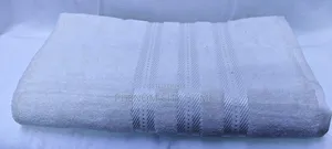 High End White His Large Towels