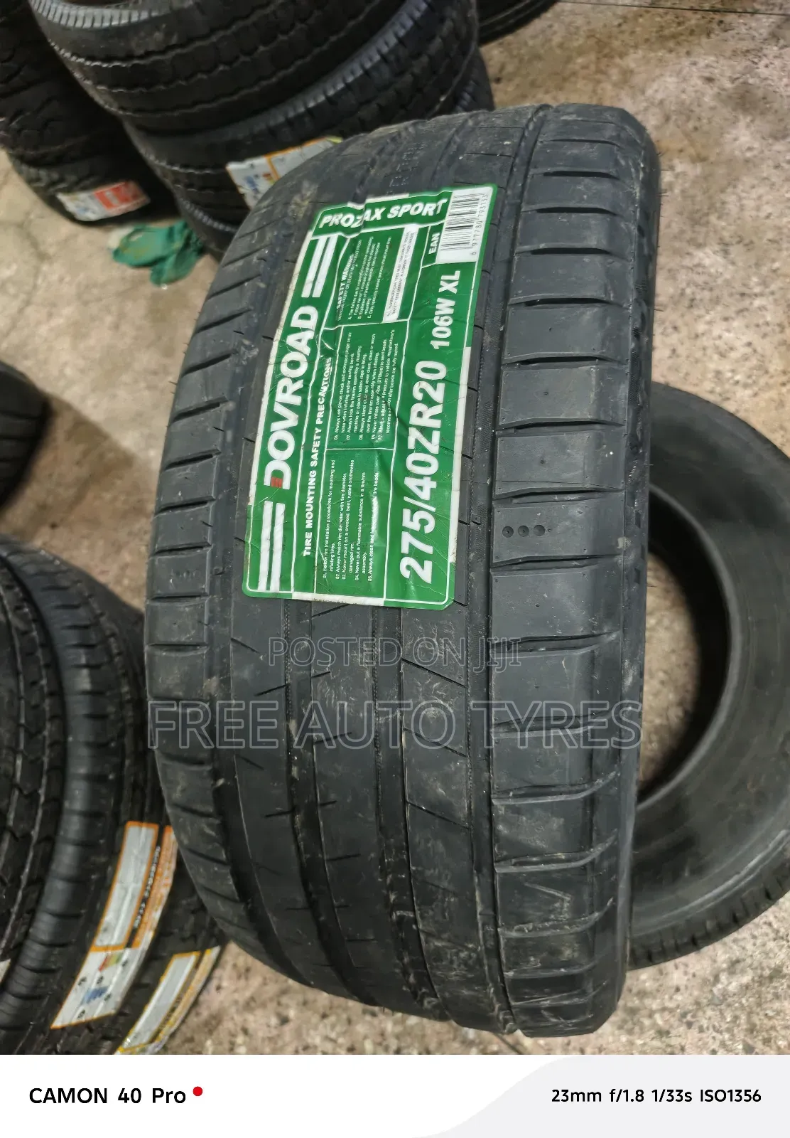 275/40zr20 Dovroad
