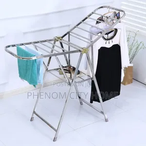 Premium Metallic Cloth Drying Rack