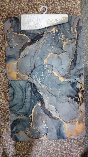 2pc Marble Toilet Mats