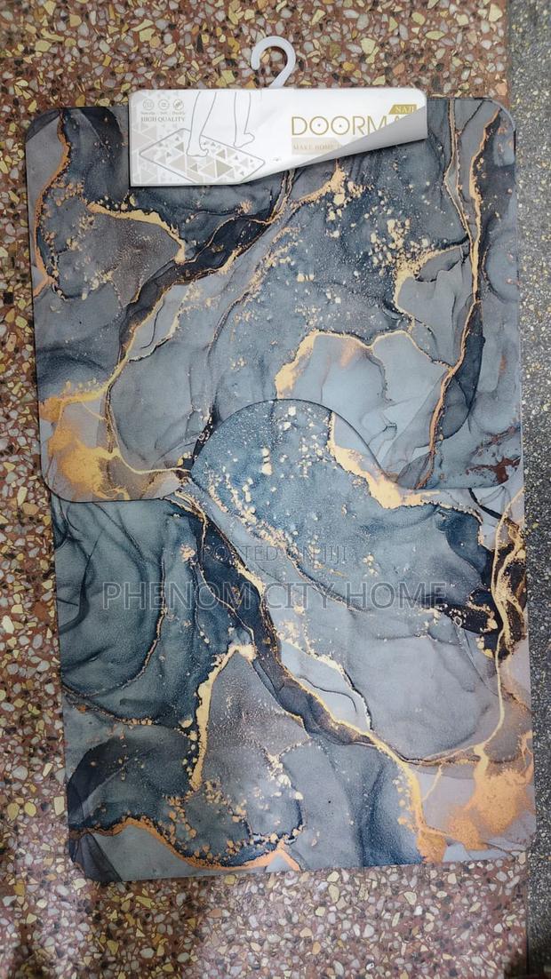 2pc Marble Toilet Mats - main view