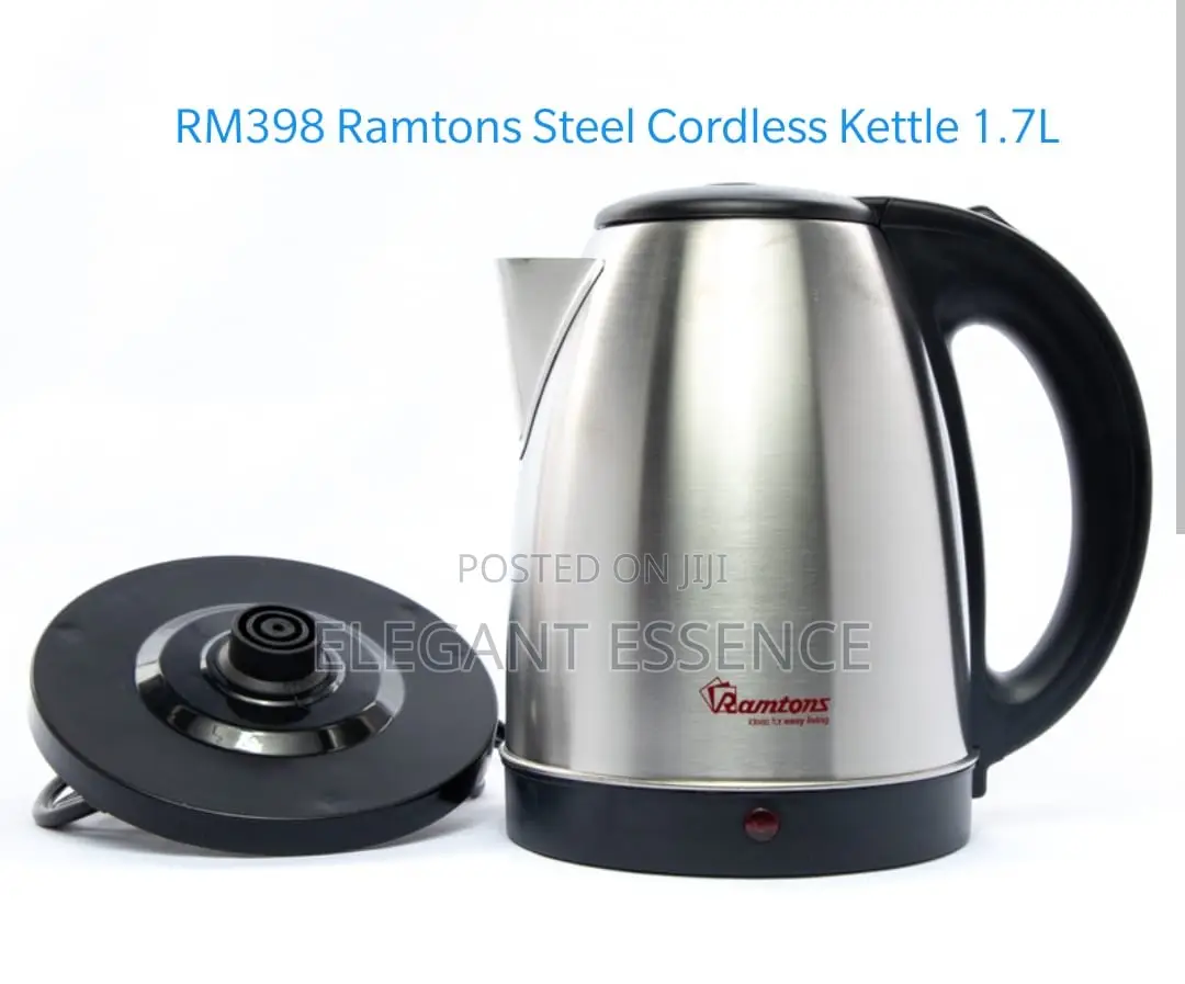 Ramtons Steel Cordless Kettle 1.7