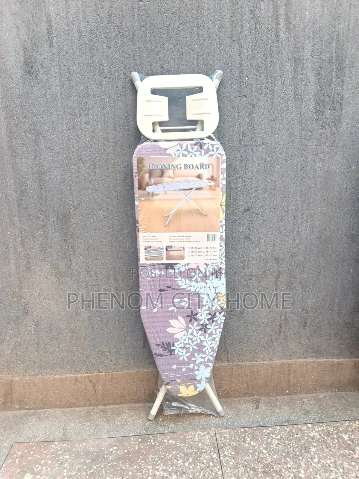 Compact Metallic Ironing Boards Available