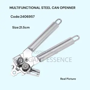 Multifunctional Steel Can Opener