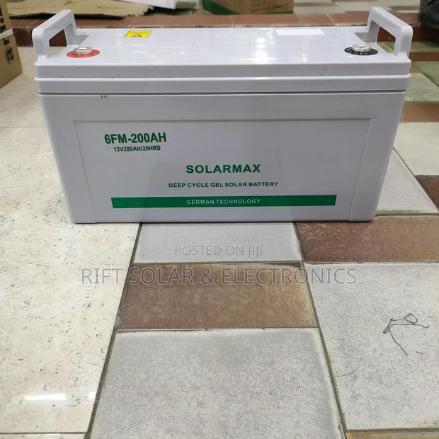 200ah - 12v Solarmax Heavy Duty Solar Battery
