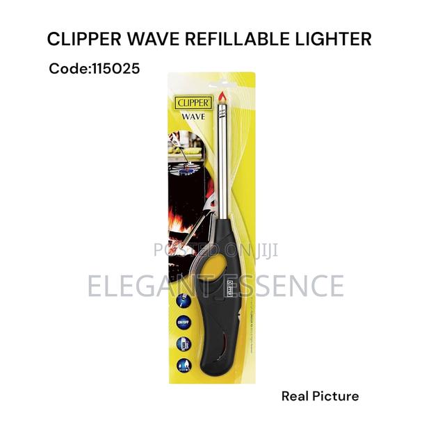 Clipper Wave Refillable Lighter - main view