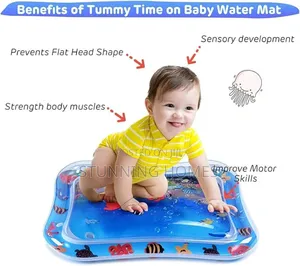 Kids Tummy Time Inflatable Mat