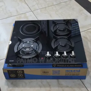 Bolesi Built-in Gas Hob Cooker 3gas+1infrared 60cm