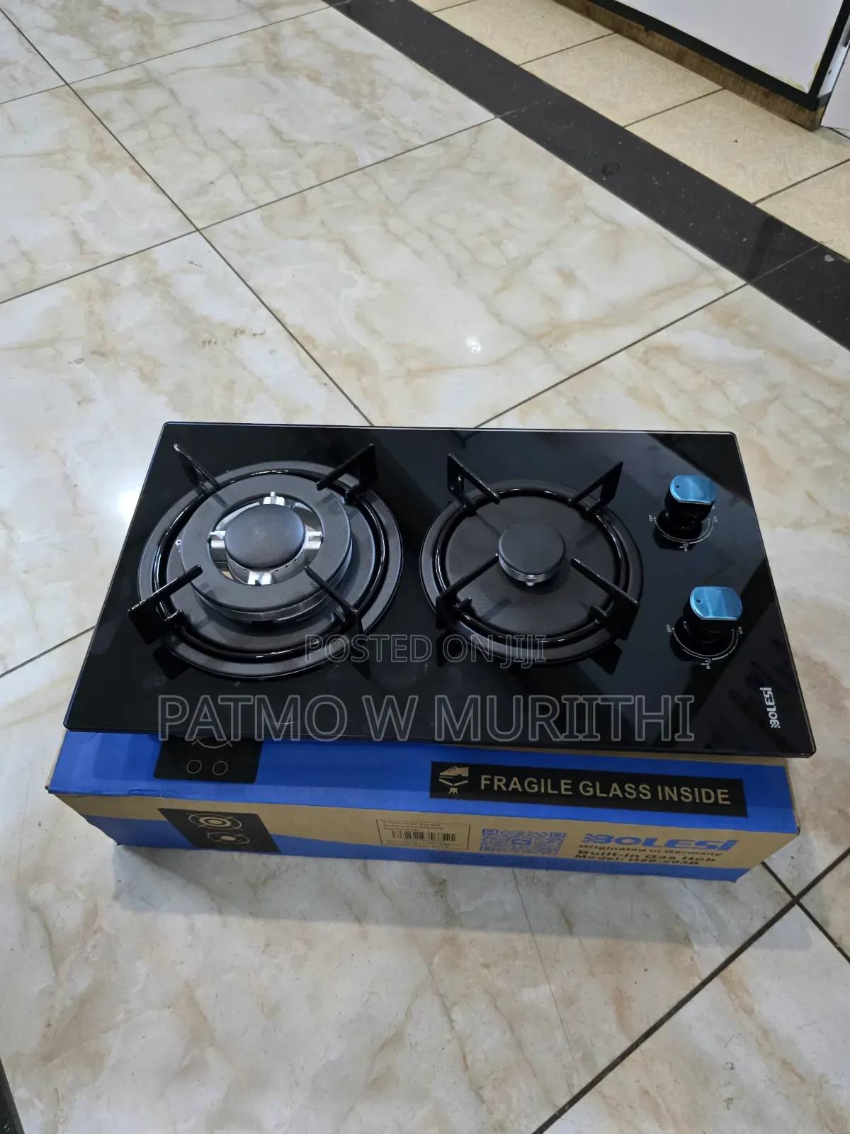 Bolesi Built-in Gas Hob Cooker 2gas