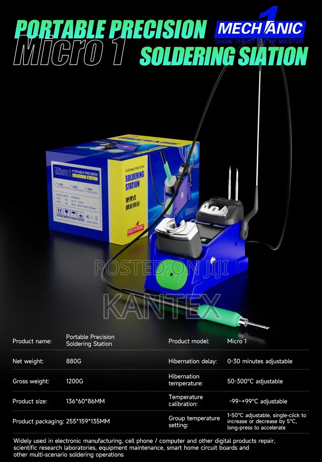 Portable Precision Micro 1 C210 Soldering Station
