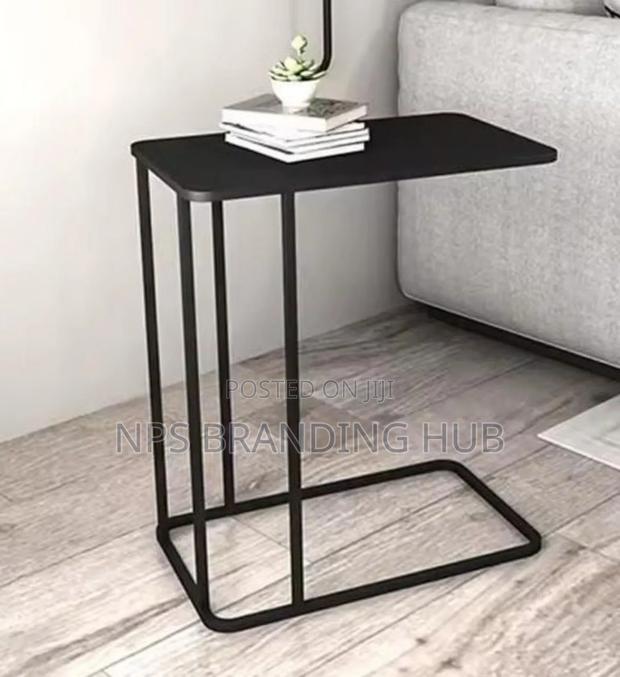 2 Layers Metallic Side Table/Bedside/Desk 35 Cm X34.5cm X58 Cm A.O