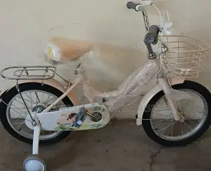 Perfect for Little Riders, Cream Ladybird Bike - Size 16