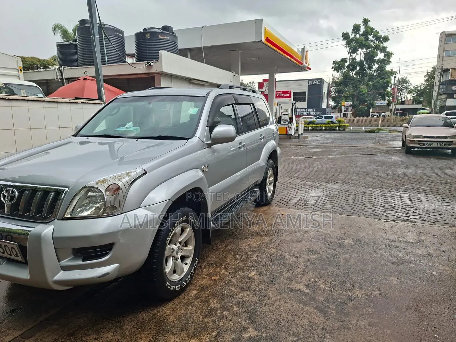 Toyota Land Cruiser Prado 2007 Silver