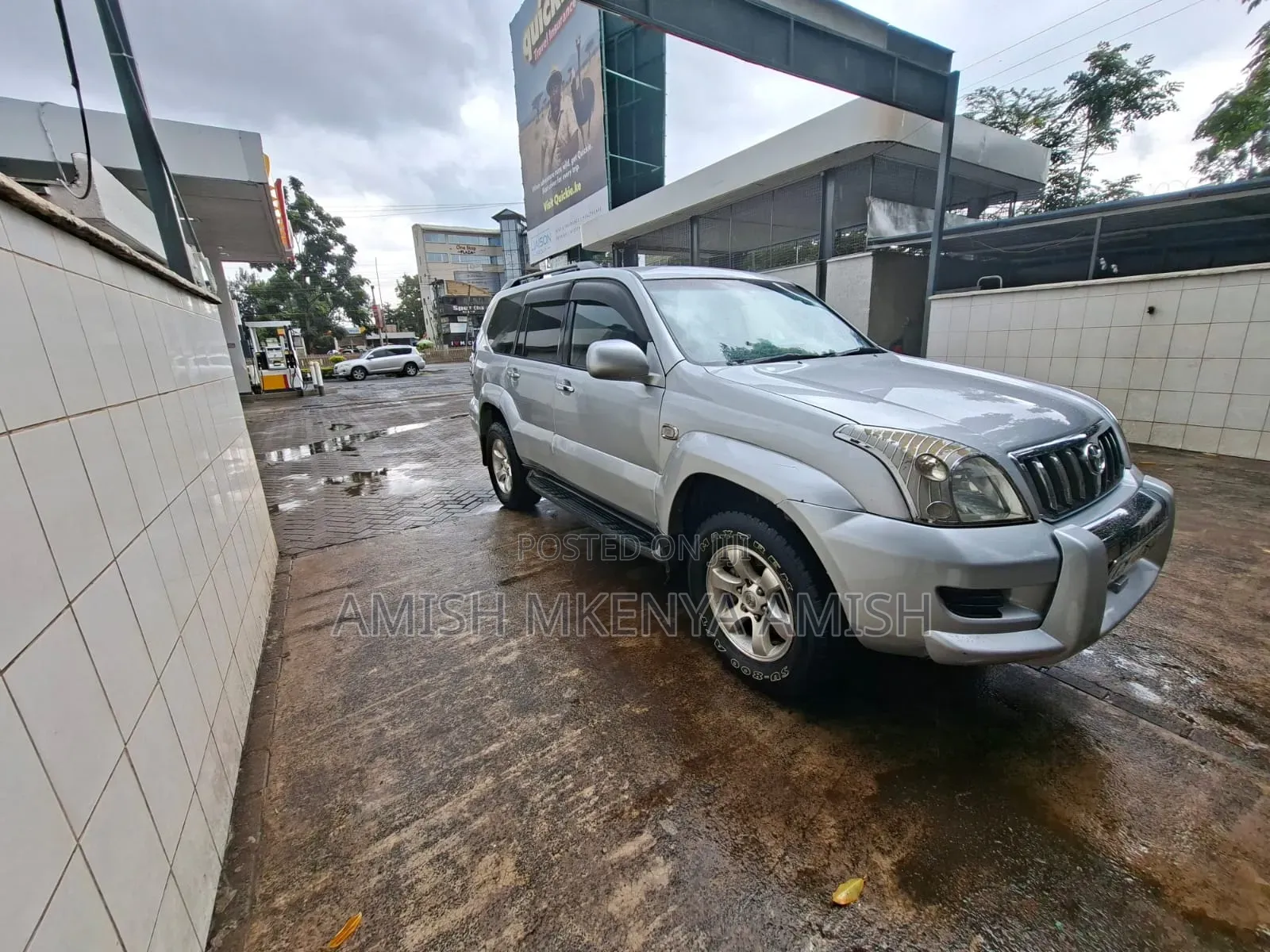 Toyota Land Cruiser Prado 2007 Silver