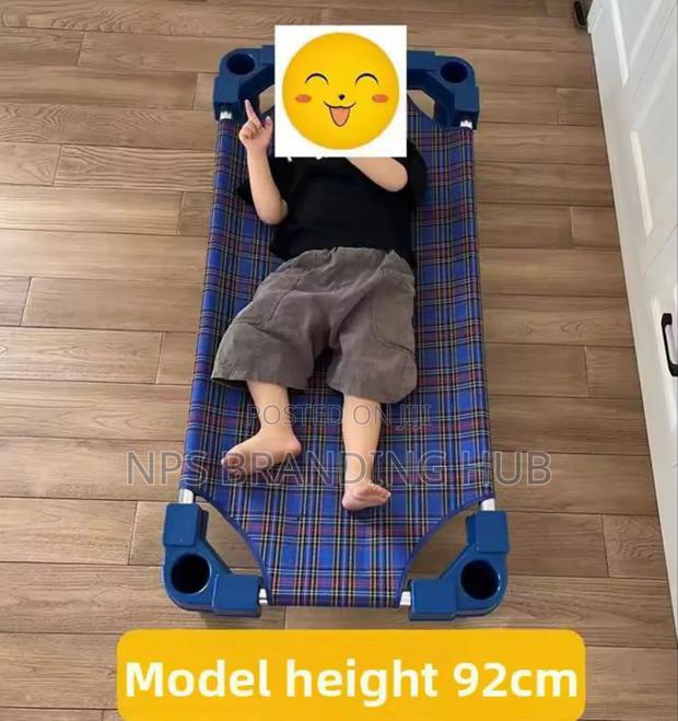 Stackable Kindergarten Special Nursery Lunch Break Bed 150*58*26cm Cn - thumbnail 3