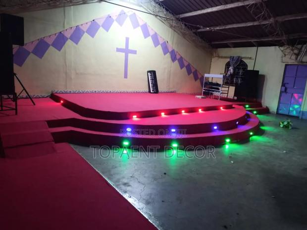 Church Decor Red Carpets Wall to Wall Floor Insulation Rugs