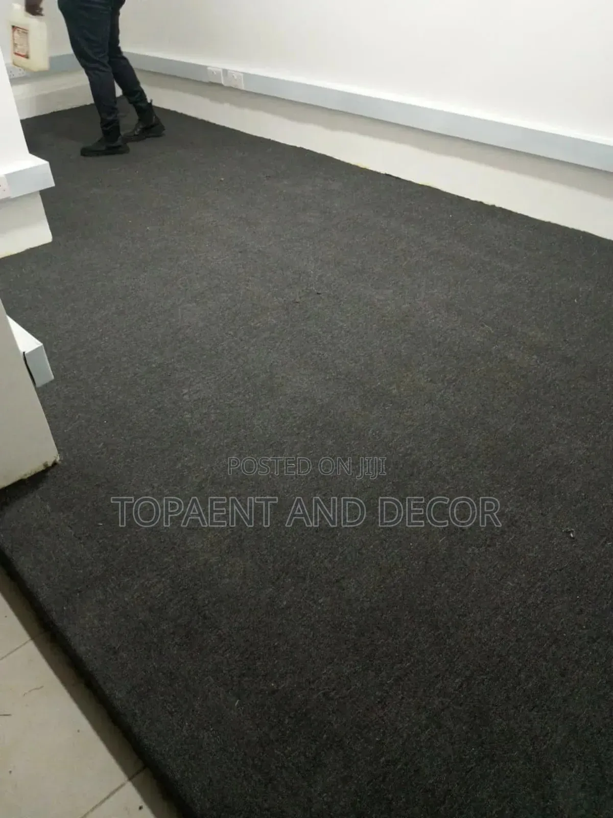 Coal Grey 4m Wide Wall to Wall Floor Carpets