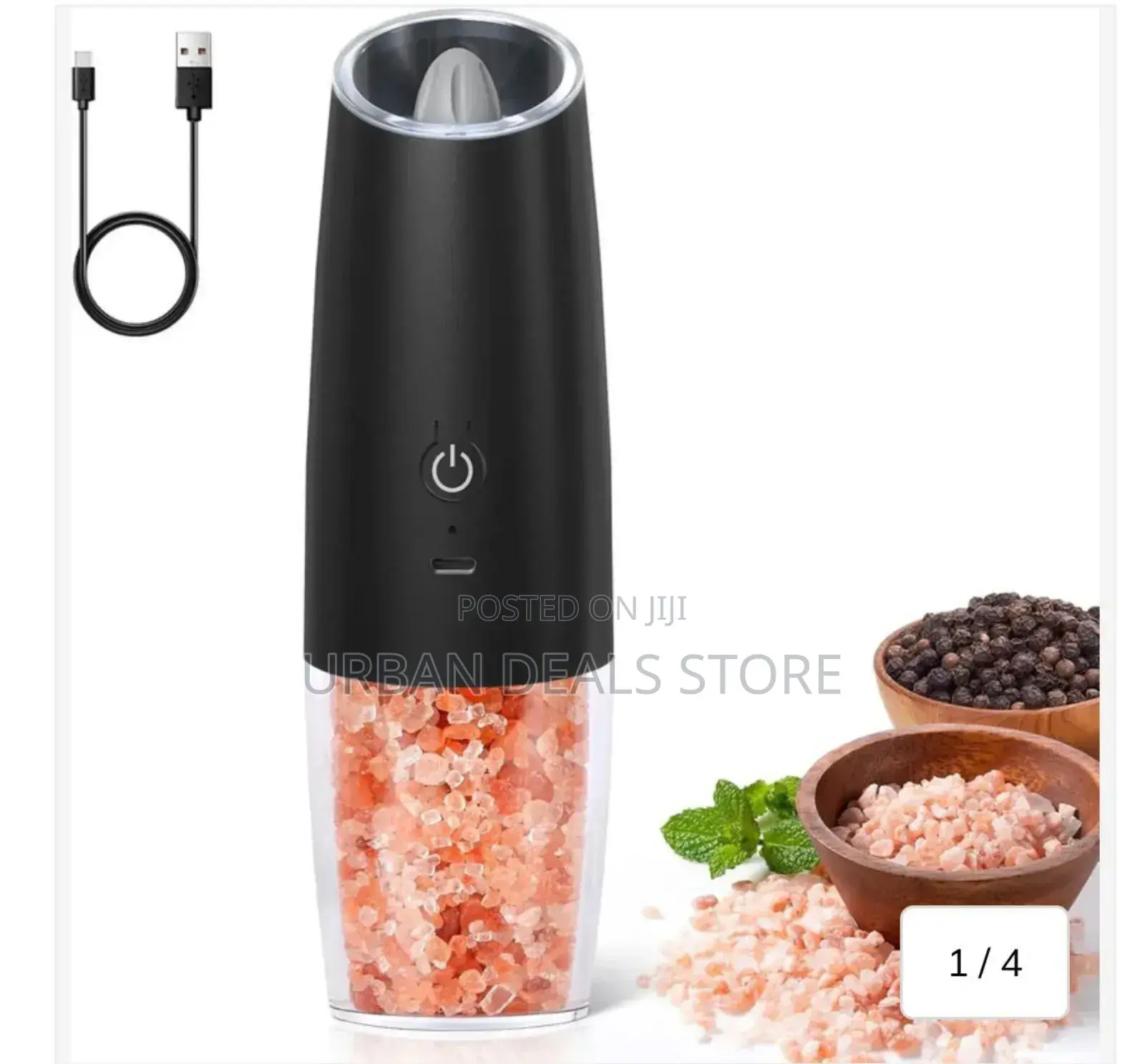 Gravity Electric Salt Pepper Grinder