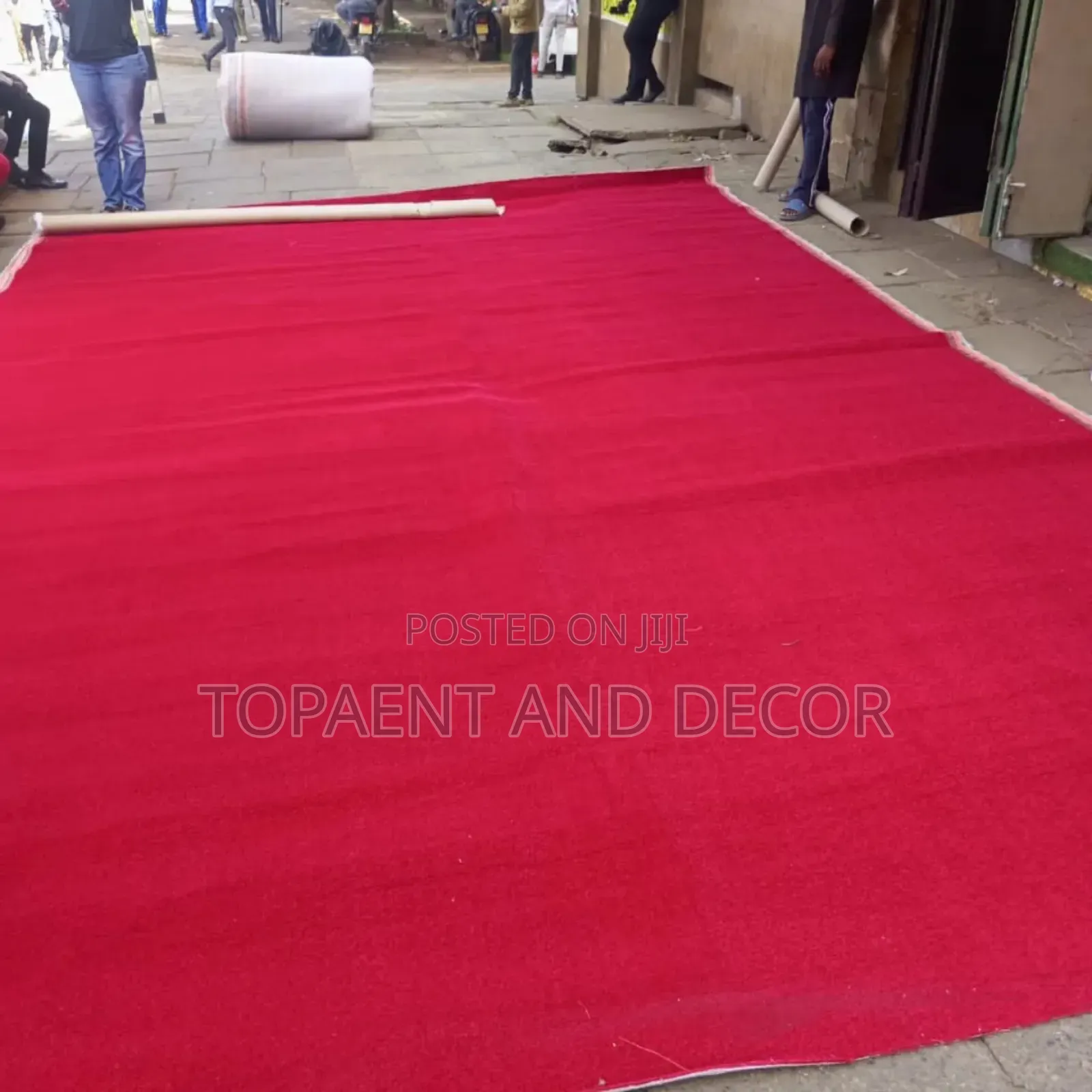 4m Wide Red Carpets for Office Floor Insulation