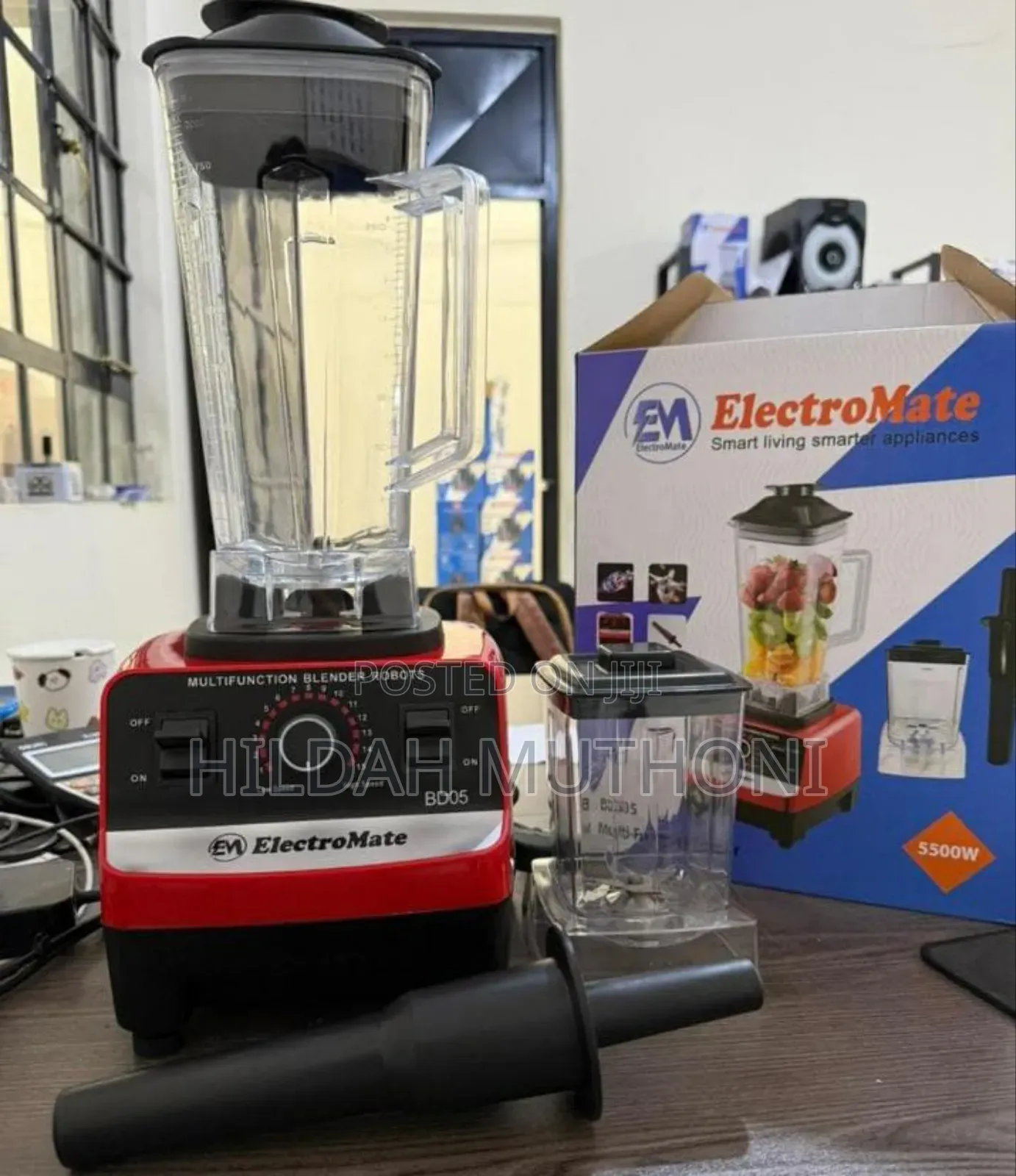 2 in 1 Electromate Commercial Blender (Silvercrest Model)