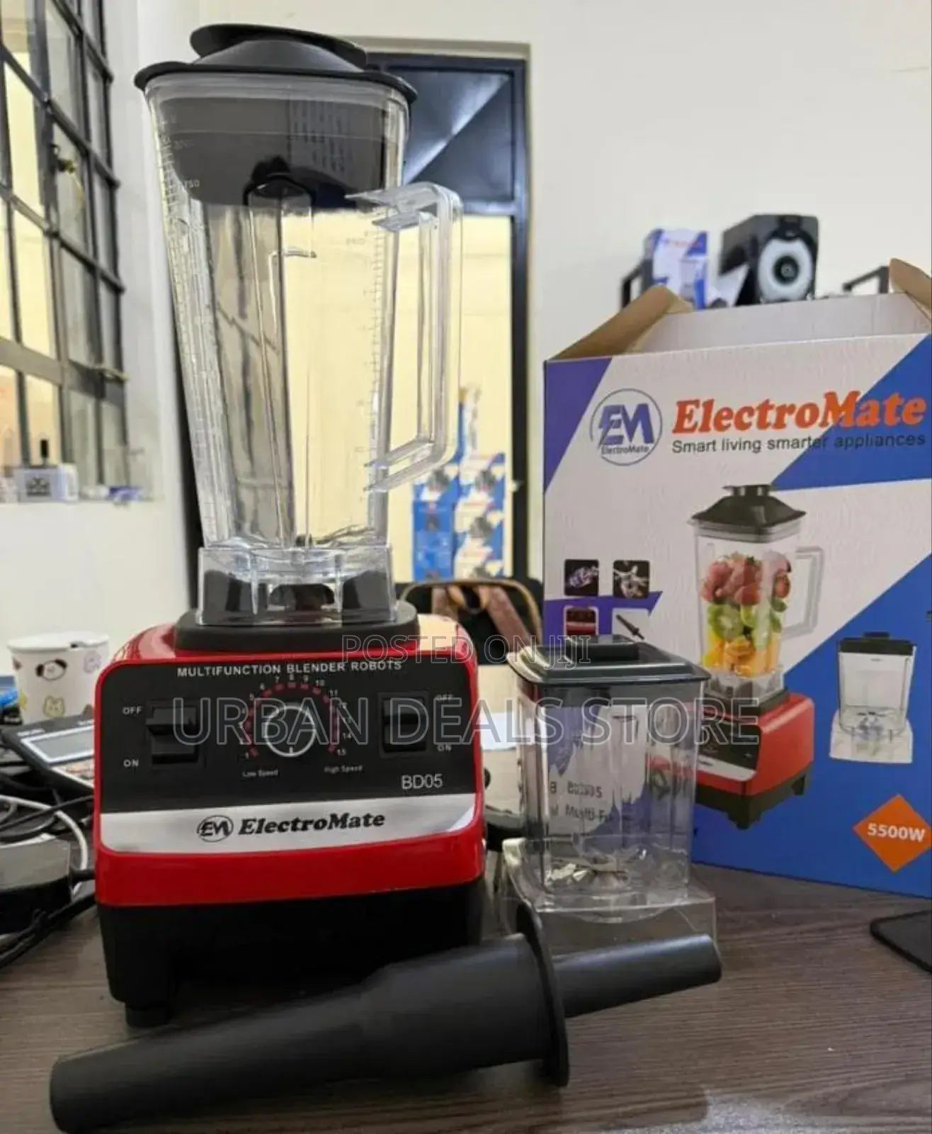2 in 1 Electromate Commercial Blender (Silvercrest Model)
