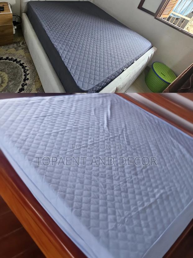 Stain Protection Quilted Waterproof Mattress Covers for Home and Hotel