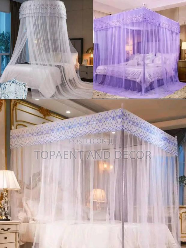 Safe Sleep Meshed Drapery Bed Mosquito Nets
