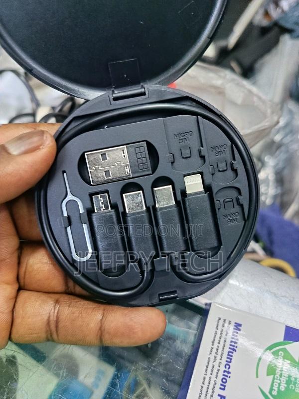 Multi Usb Charger Adapter Kit,Micro Usbc Adaptor With 1ft 100w Cha - main view