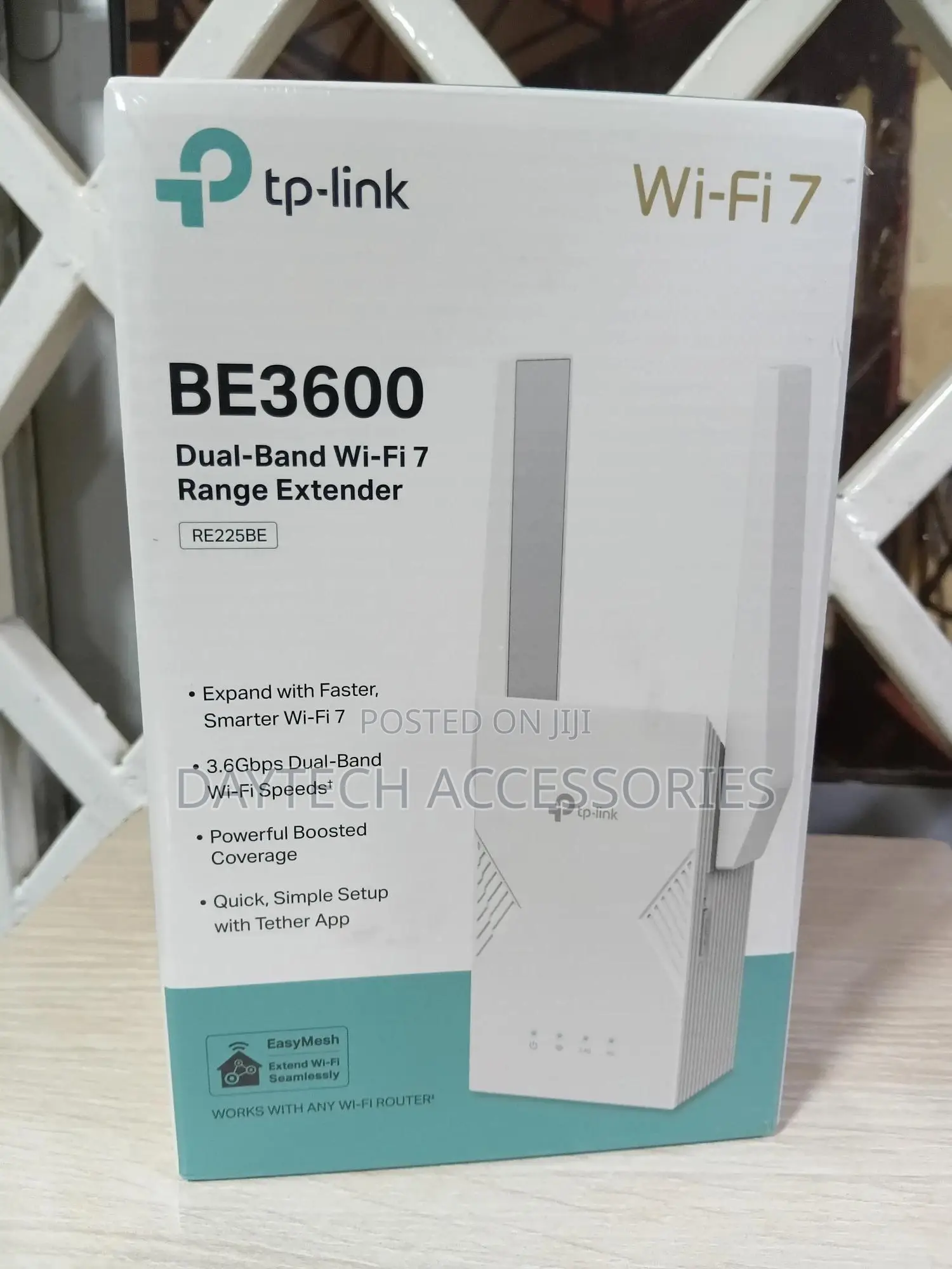 Tp-Link Re225be | Be3600 Dual-Band Wi-Fi 7 Range Extender