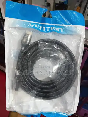 Vention Nylon Braided Hdmi Cable 5m - Black