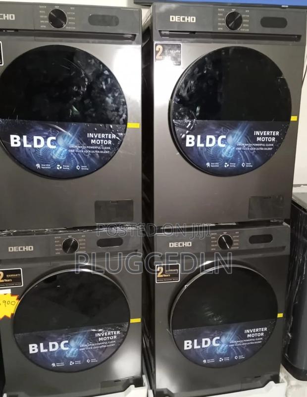 Decho 10kg Front Load Washing Machine - main view