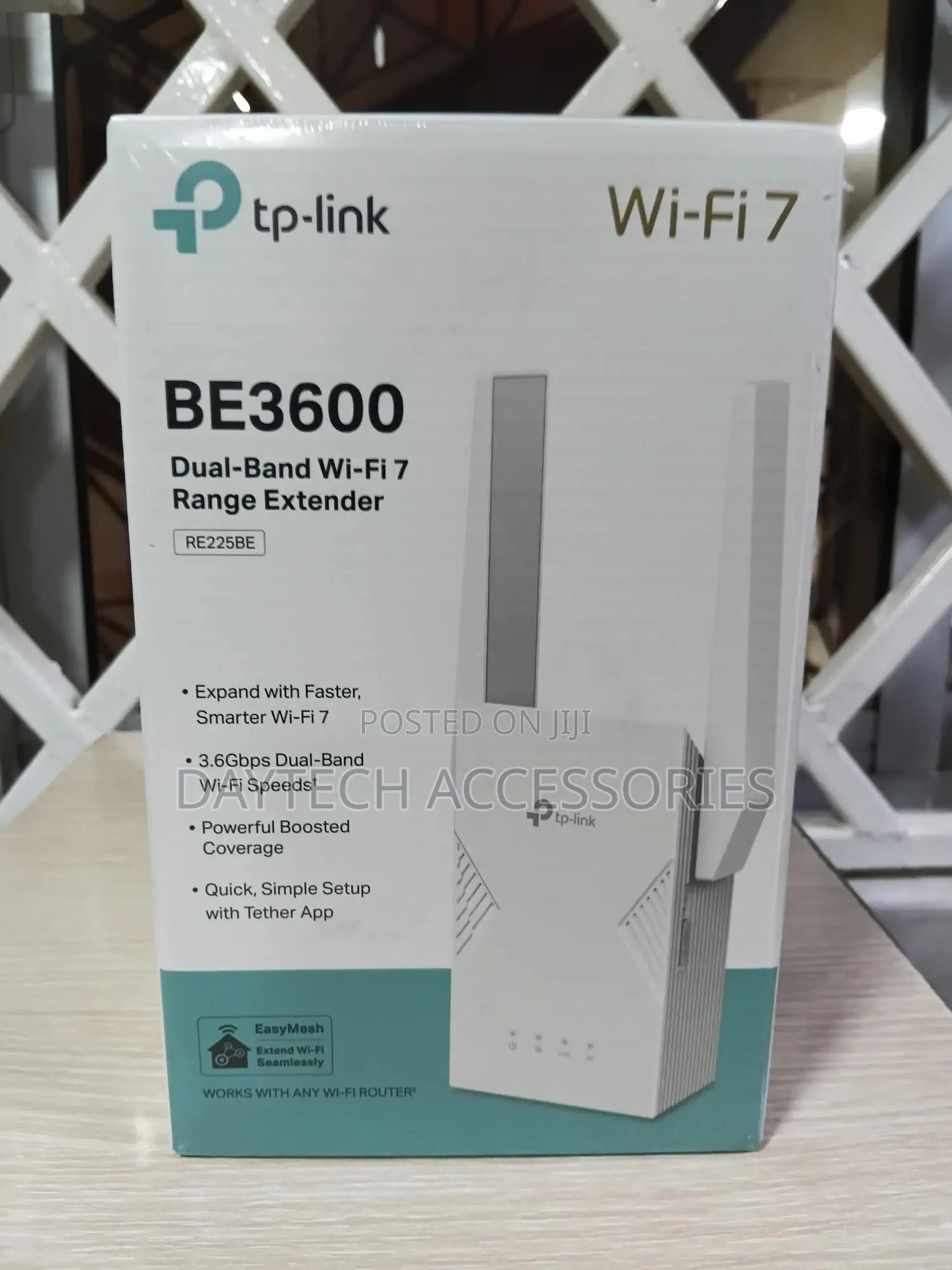 Tp-Link Re225be | Be3600 Dual-Band Wi-Fi 7 Range Extender